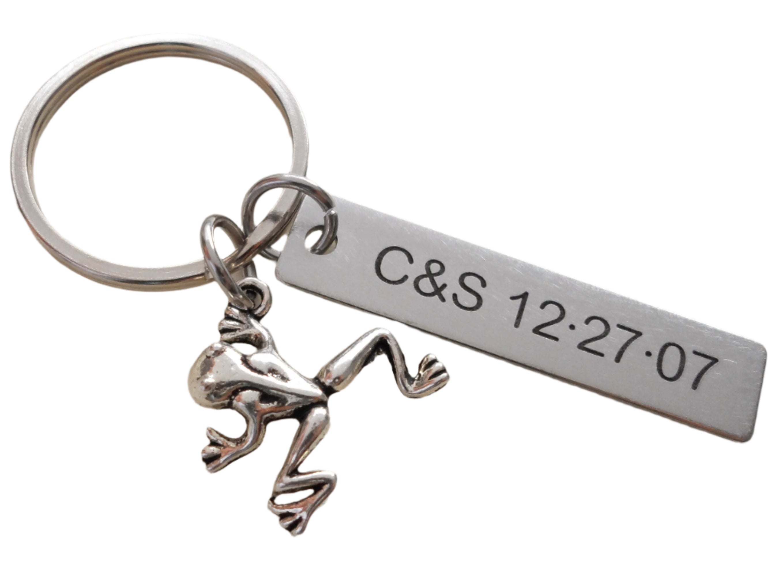 Build a Keychain, Stainless Steel Keychain, Personalized Keychain