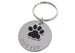 Personalized Pet Memorial Keychain Engraved with Name on Disc, Dog Memorial Keychain | JE