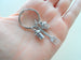 Coffee and Muffin Keychain, Coffee Shop Employee Appreciation Gift, Gift for Coffeehouse Staff, Coffee Shop Team Gift, Thank You Gift
