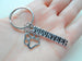 Animal Shelter Volunteer Appreciation Gift Keychain with Open Paw Charm, Animal Rescue Volunteer Gift, Humane Society Volunteer, Thank You Gift