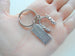 Call Center Staff Gift Keychain, Computer Keyboard Charm and Head Set Charm Keychain, Employee Appreciation Gift, Team Gift, Work Gift