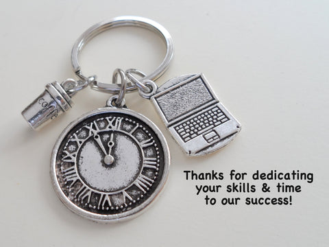 Executive Assistant Gift Keychain, Office Assistant Gift, Administrative Assistant Gift, Thank You Gift, Appreciation Keychain Gift