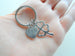 Four Leaf Clover Keychain - Lucky To Have You; Couples Keychain