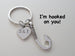 Fish Hook Keychain - I'm Hooked On You; Couples Keychain