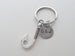 Fish Hook Keychain - I'm Hooked On You; Couples Keychain