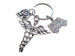 EMT Keychain, Emergency Medical Technician Appreciation Gift Keychain, Ambulance, EMT Heart, & Medical Charm