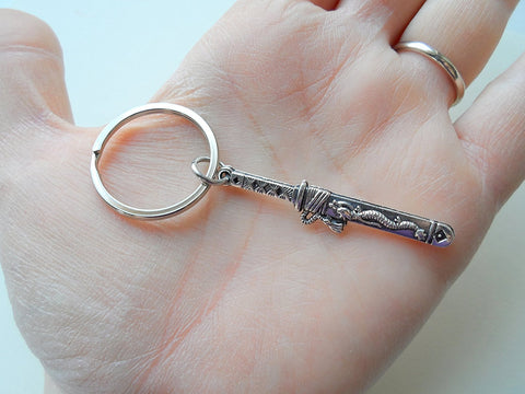 Samurai Sword Keychain