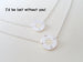 Small Compass Charm Necklace Set, 2 Necklaces, 18 Inch Chain