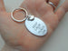 Teacher Appreciation Gifts • "KEEP CALM and TEACH ON" Aluminum Oval Tag & Apple Charm Keychain by JewelryEveryday