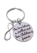 The Love Between a Mother and Her Children is Forever Keychain & Infinity Charm