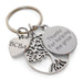 Board Certified Behavior Analyst Keychain, Keychain with Tree, BCBA Heart, and Thanks For Helping Me Grow Disc Charm, Appreciation Gift