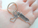 Syringe Charm and Nurse Cap & Heart Charm, Nurse Appreciation Keychain