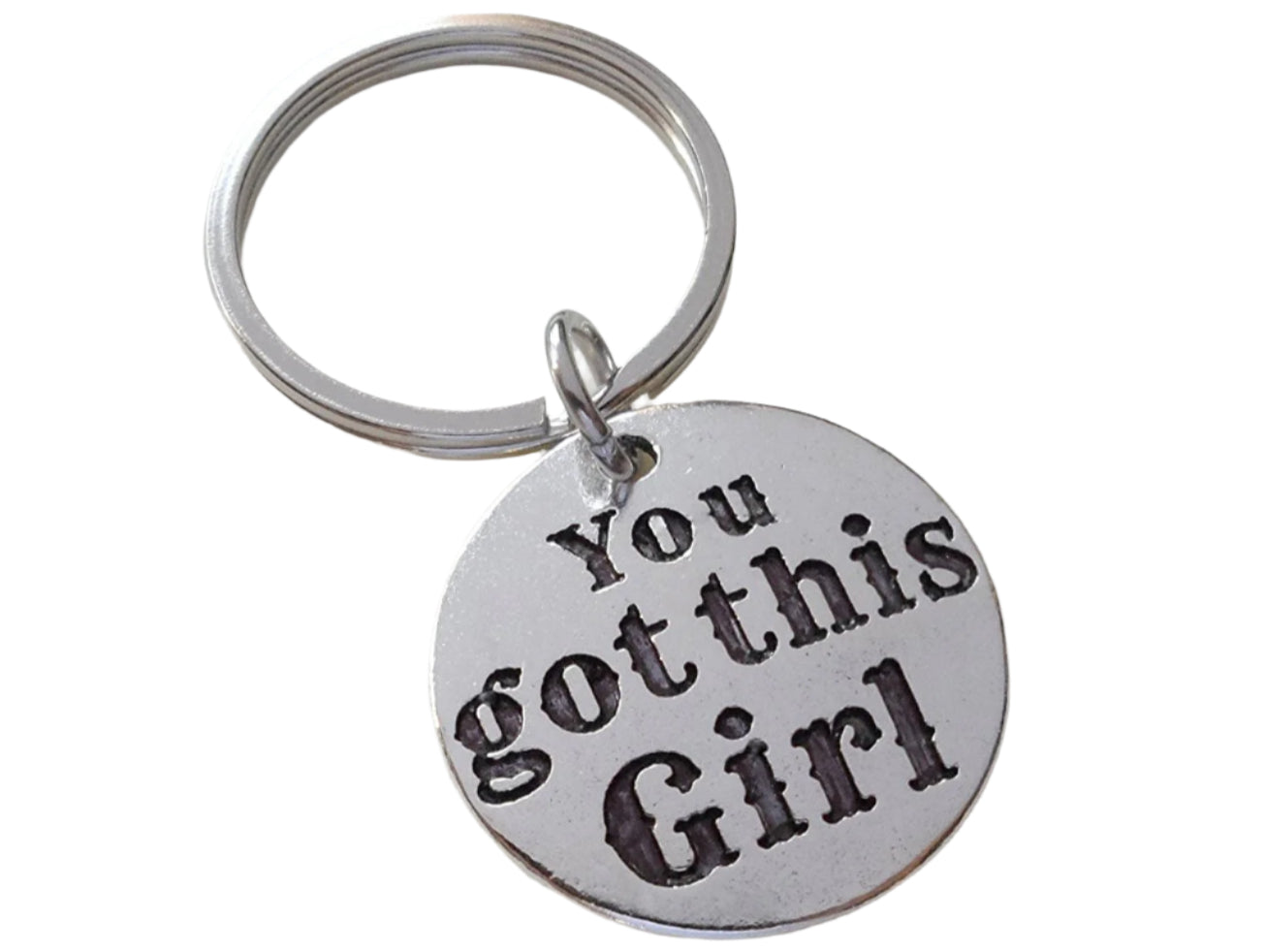 New girl keychain best sale