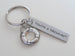 Volunteer Appreciation Gifts • Lifesaver Charm & Steel Tag w/ Inscription "You're a lifesaver!" Keychain by JewelryEveryday
