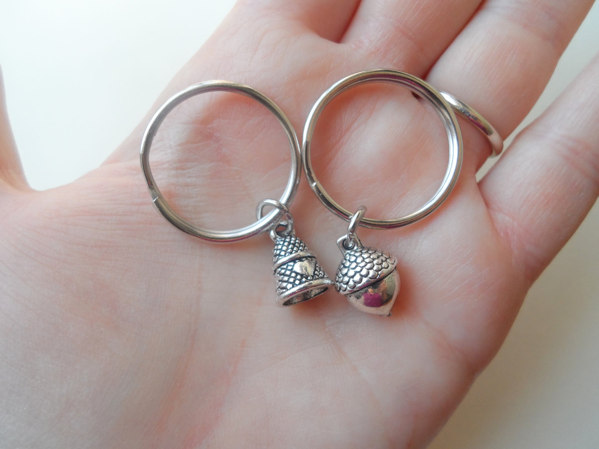 Thimble & Acorn Keychain Set – JewelryEveryday