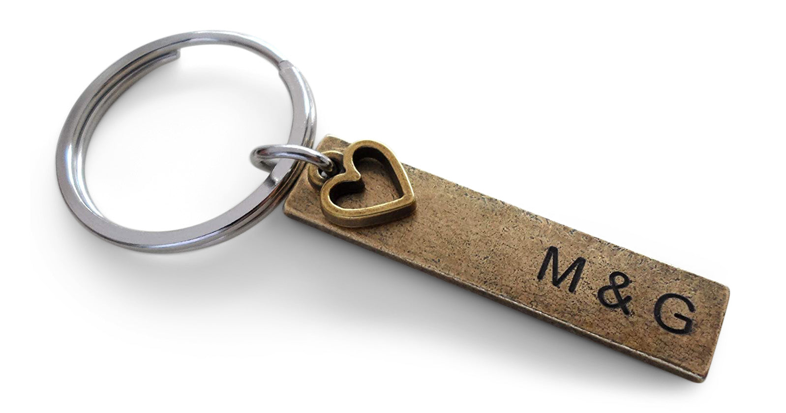 Bronze keychain personalized store