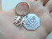 Crossing Guard Charm Keychain with Children Charm, and Engraved Stop Sign Charm, School Crosswalk Aide Appreciation Gift