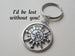 Sun Compass Keychain