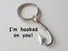 Fish Hook Keychain