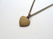 Personalized Hand Stamped Heart Necklace With Initials
