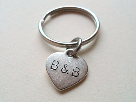 Custom Letter Keychain, Initial Personalized Gifts For Her