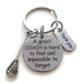 Lacrosse Coach Appreciation Gift • Engraved "A Great Coach is Impossible to Forget" Keychain | Jewelry Everyday