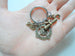 Custom Graduation Bronze Compass Charm Keychain with Graduate Scroll Charm, Class of 2022 or 2023 Personalized Graduate Keychain, Gift for Graduate