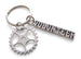 Gear Charm and Volunteer Charm Keychain, Community Volunteer Keychain - Thanks For Being an Essential Part of Our Team