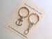 Anchor & Sailor's Knot Keychain Set - You're The Anchor I Tie Onto; Couples Keychain Set