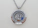 Personalized Small Circle Stainless Steel Memory Locket Necklace - by Jewelry Everyday