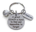 Soccer Coach Appreciation Gift • Engraved "A Great Coach is Impossible to Forget" Keychain | Jewelry Everyday