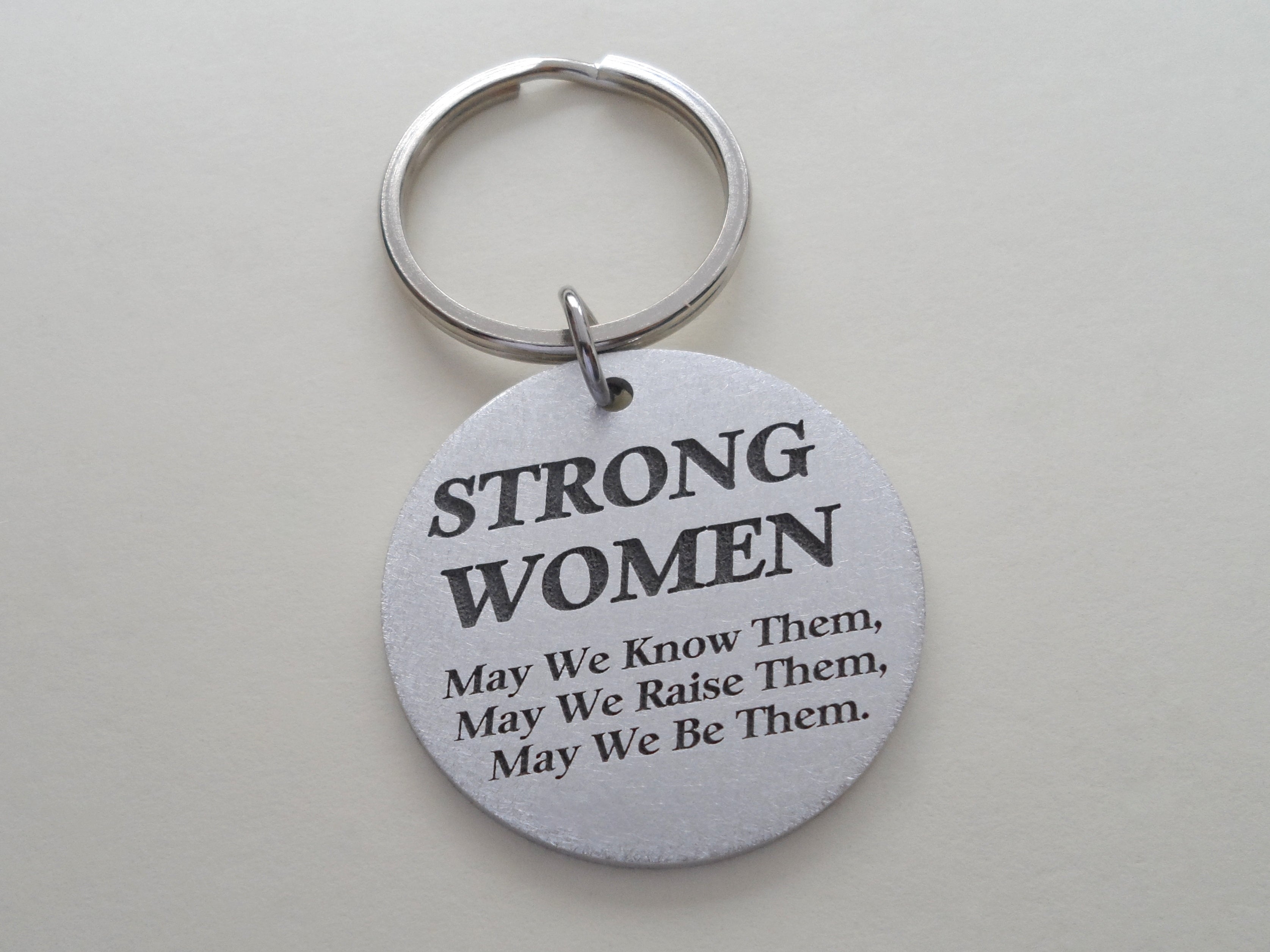 JewelryEveryday Strong Women - Inspirational Keychain