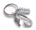 Hook and Fish Charm Keychain with Tag Engraved "Te Quiero" (I Love You) in Spanish, Couples Keychain